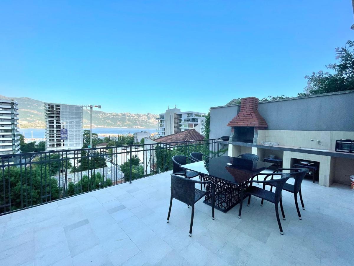 Sea View Apartments Milo Budva Bagian luar foto