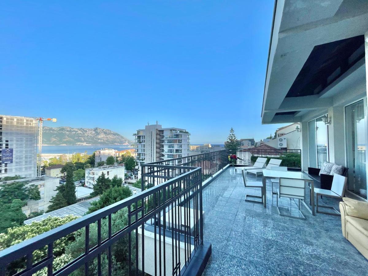 Sea View Apartments Milo Budva Bagian luar foto