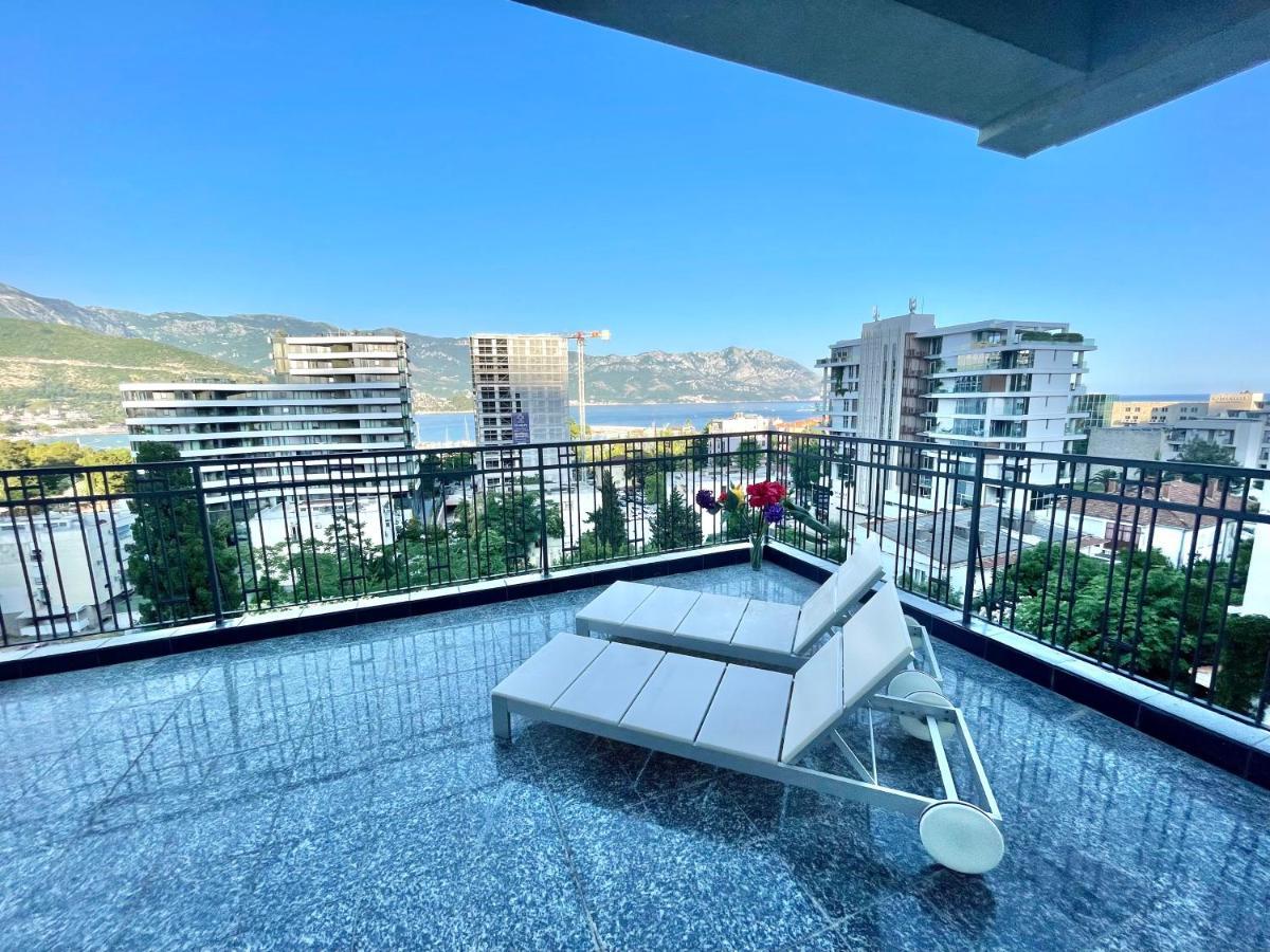 Sea View Apartments Milo Budva Bagian luar foto