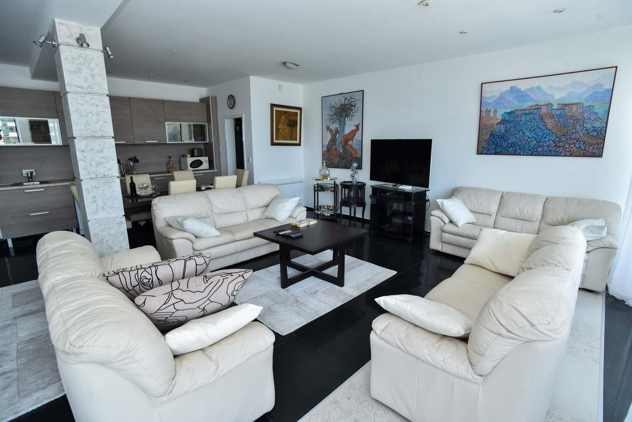 Sea View Apartments Milo Budva Bagian luar foto